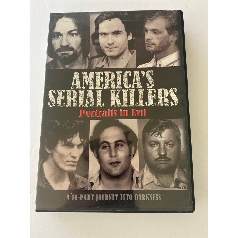America’s Serial Killers Portraits In Evil 2 Disc DVD Documentary Set